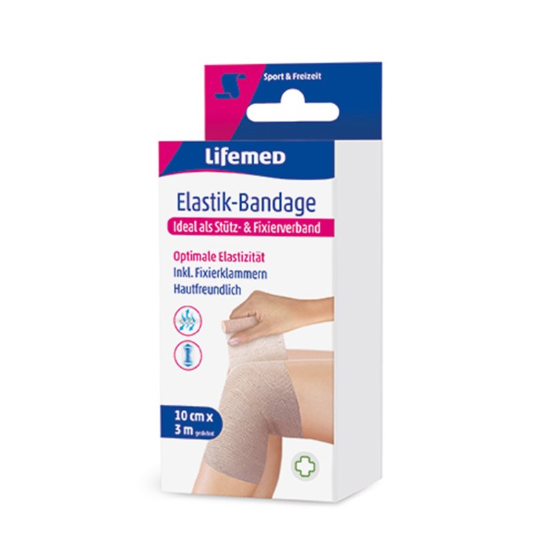 Tenue De Sport Lifemed Bandage élastique De Sport Bleu Protection
