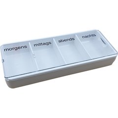 Pillenbox Medikamentenbox Medikamenten-Dosierer Medikamentendosierer Pillendose pill box Pillenturm Tablettenbox Tablettendosierer  Pillenkasten
