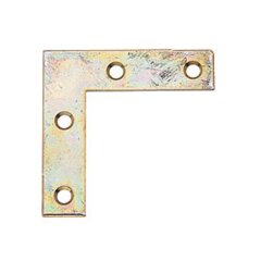 Möbelwinkel, verzinkt 40 x 40 x 10mm, 1,25mm dick