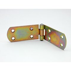 Kistenband, gelb verzinkt, 195 x 35 x 2mm, mit versenkten...