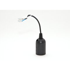 Lampenfassung E27, max 60 Watt, mit Anschlusskabel