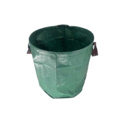 Laubsack,100 Liter, grün + schwarz sort. 78 cm breit...