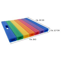Knie- und Sitzkissen, 34x29,5x2,7cm, Polyethylen - RAINBOW -