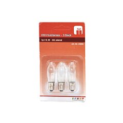 3er LED Ersatzbirnen f. Schwibbogen mit 7 Lampen, Typ E...