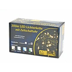 300er LED-Lichterkette warmes weiß  Außen und...